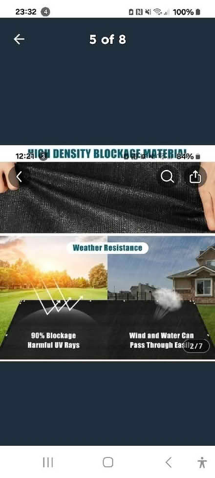 Photo of free 10 metres fence /railings screening (BT15) #4