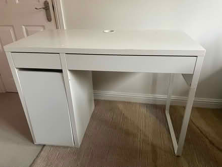 Photo of free White desk (Crowthorne RG45) #2