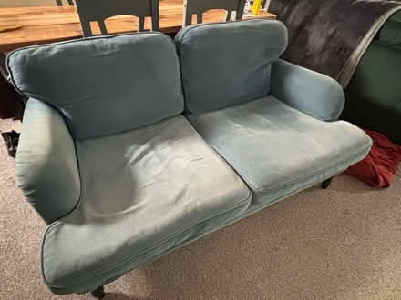 Photo of free Light blue two-seater sofa (Portsmouth PO1) #1
