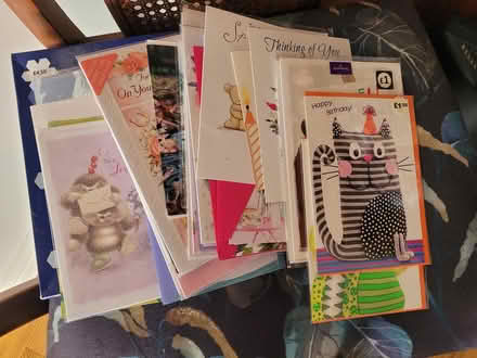 Photo of free Unused cards - various (SO18) #2