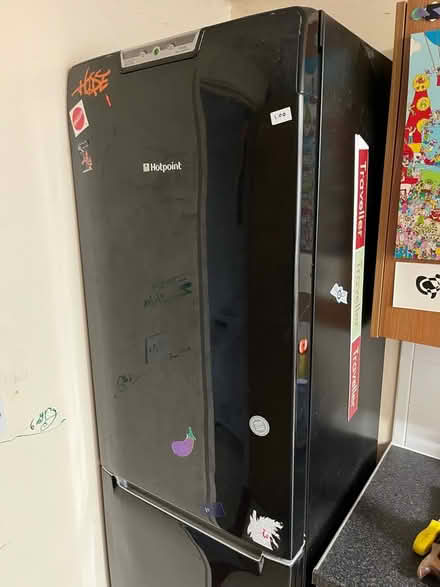 Photo of free Black Hotpoint Fridge Freezer (Eye IP23) #2