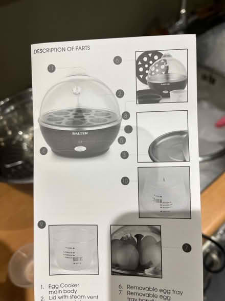 Photo of free Salter egg cooker (SE1) #4