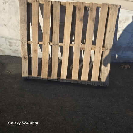 Photo of free Wood pallets total 2 (07652) #1