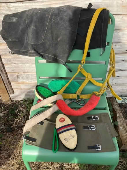 Photo of free Horse Stuff - Brushes & Headcollar Etc (Harvey Close BS22) #1