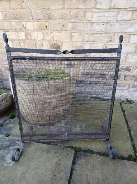 Photo of free Black Wrought Iron Stand Alone Fireguard (CT7) #3