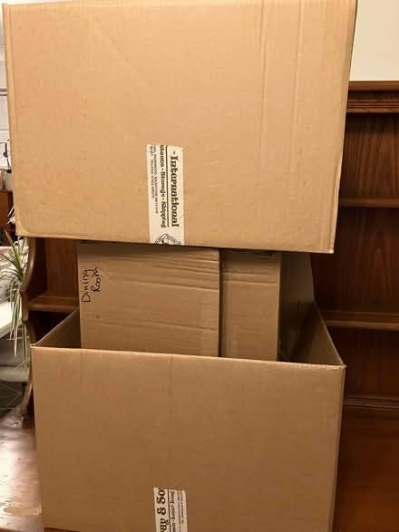 Photo of free 5 cardboard boxes (Allington ME16) #1