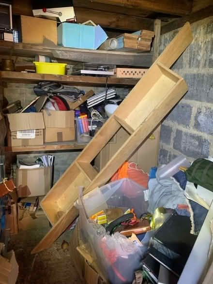 Photo of free 2 Very long plywood book shelf’s (Crouch End N8) #1