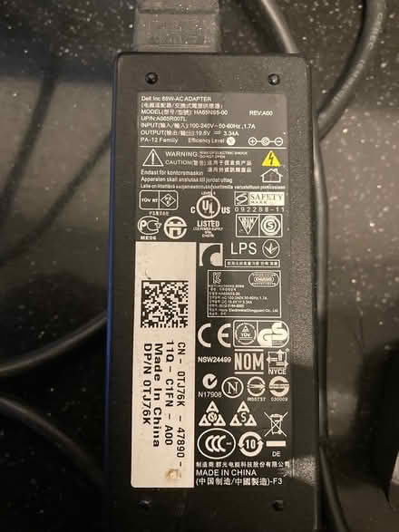 Photo of free Dell charging lead (Mountnessing CM15) #2