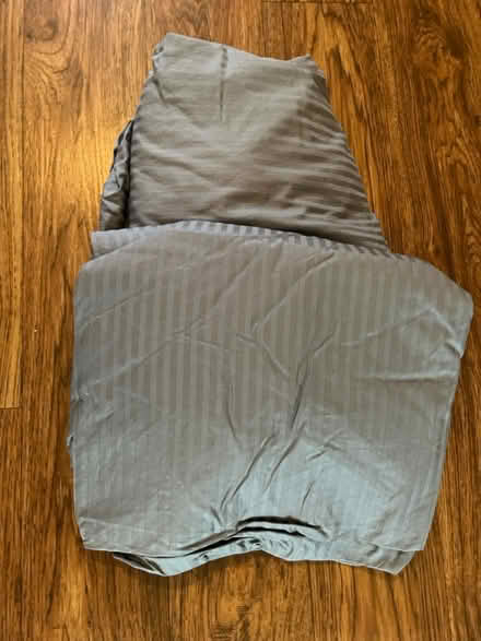Photo of free Steel gray king sheet (Harbor Bay) #1