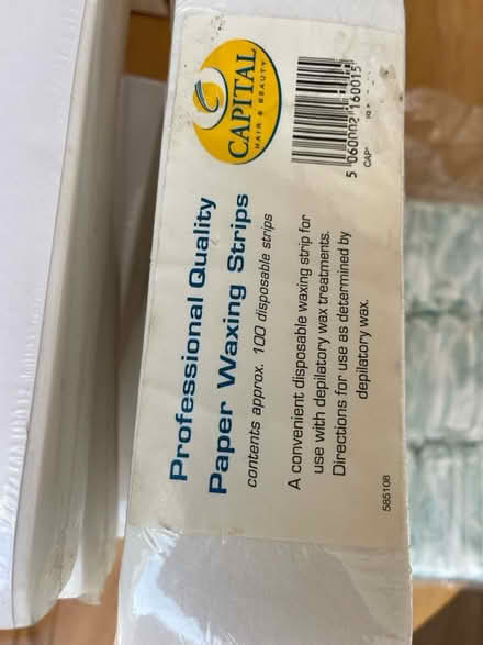 Photo of free Beauty waxing paper strips and (Chaulden HP1) #1