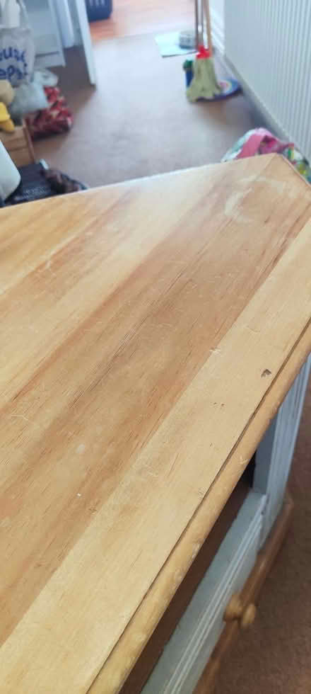 Photo of free Pine TV Unit (34 Hawthorn Rd Batchley B97) #1