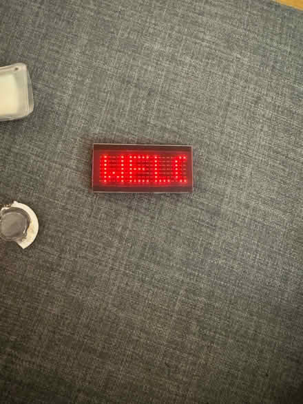 Photo of free Mini LED Sign Keychain (Bermondsey SE1) #1