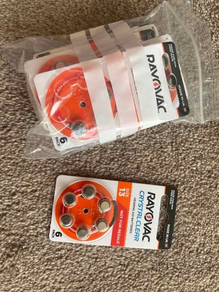 Photo of free Hearing aid batteries (Bebington CH63) #1