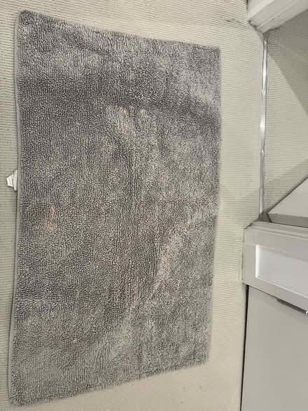 Photo of free Large gray bath mat (Chalk Farm NW3) #1