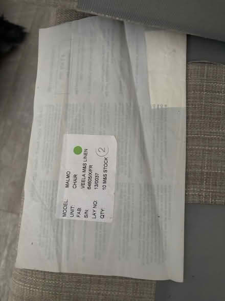 Photo of free M&S armchair (Bradford-on-Avon BA15) #3