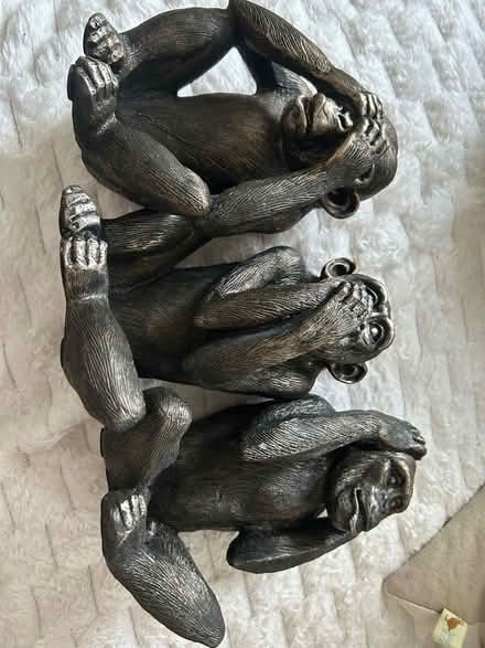 Photo of free See hear speak no evil monkeys (Mortlake SW13) #1