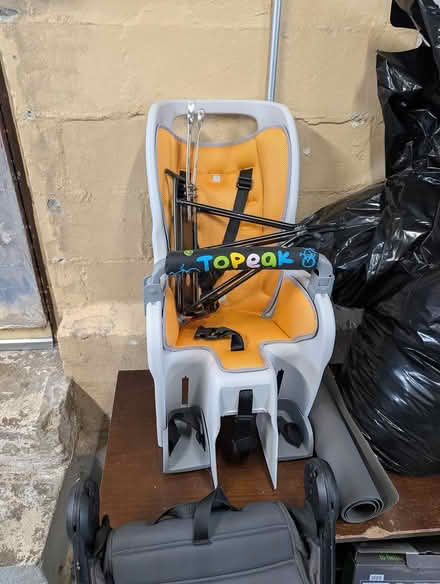 Photo of free Toddler Bike Seat (Stoneham, Near Montvale Ave) #1