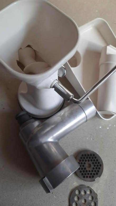 Photo of free Manual meat mincer, little used (Maybury Hill GU22) #3