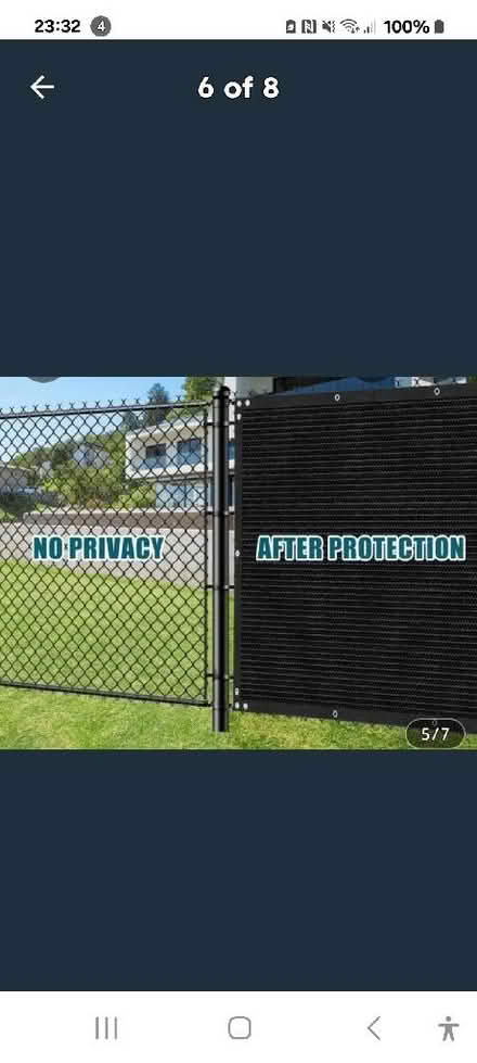 Photo of free 10 metres fence /railings screening (BT15) #2