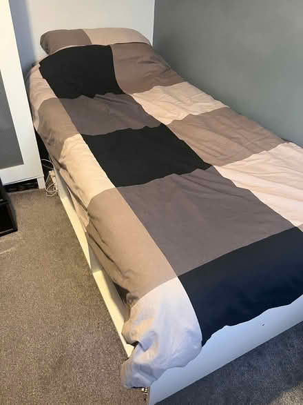 Photo of free Bed frame and mattress with storage underneath (Broxbourne EN10) #2