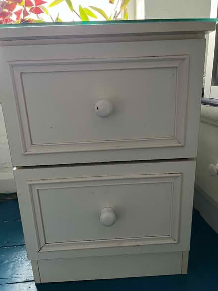 Photo of free White bedside table (Stretford M32) #1