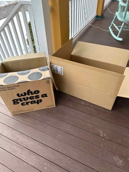 Photo of free 2 Large Boxes (Watertown, MA) #1