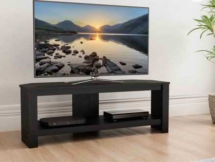 Photo of free Black TV stand (Leytonstone E11) #1