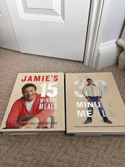 Photo of free 2 x Jamie Oliver cook books (Chiswick, W4) #1