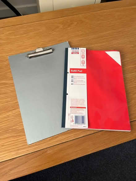 Photo of free Clipboard and A4 notepad (Binley, Coventry) #2