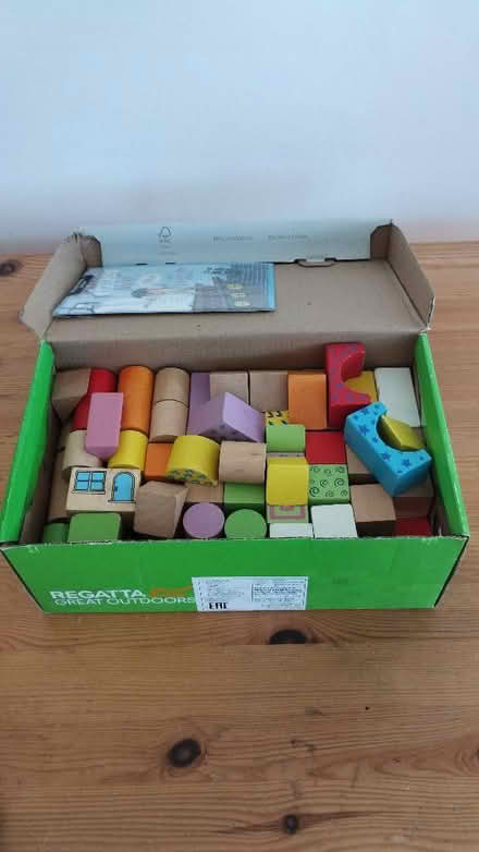 Photo of free Wooden Building Blocks Toy (Freeland OX29) #1