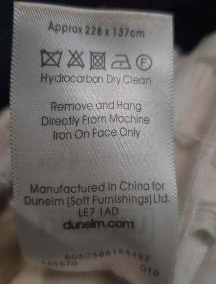 Photo of free Navy blackout curtains 228 x 137cms (Little Heath RG31) #3