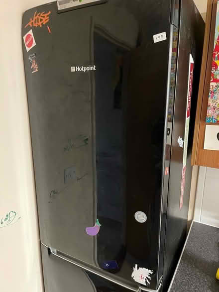 Photo of free Black Hotpoint Fridge Freezer (Eye IP23) #1