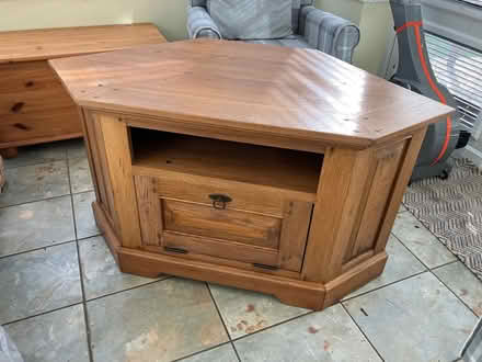 Photo of free Solid oak TV unit (Finstock ox7) #1