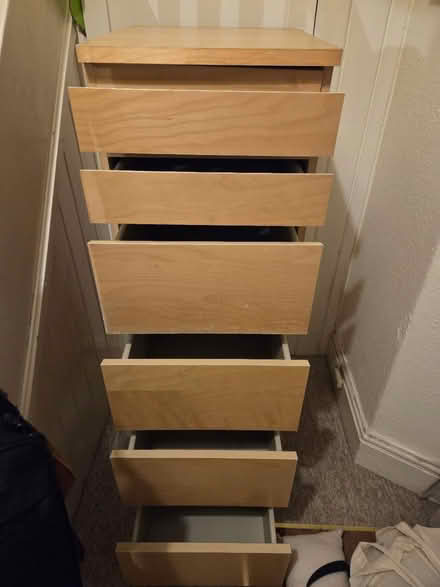 Photo of free IKEA - Malm 6 draw with mirror (Stratton-on-the-Fosse BA3) #3
