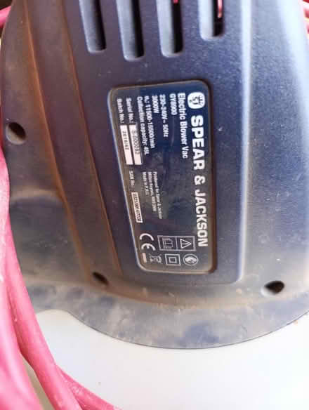 Photo of free Leaf blower (CO12) #3