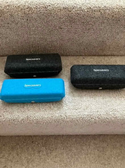 Photo of free Three Specsavers glasses cases. (Dunston S41) #2