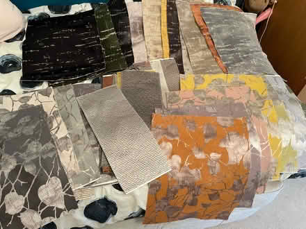 Photo of free Bag of Upholstery fabric Samples (Marlow Bottom SL7) #1
