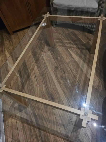 Photo of free Ikea glass top coffee table (Cullercoats NE30) #2