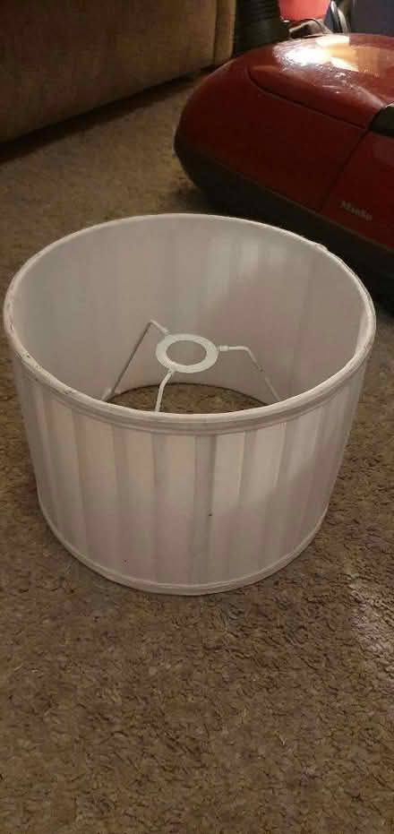 Photo of free White lampshade (Hartington Road BN2) #1