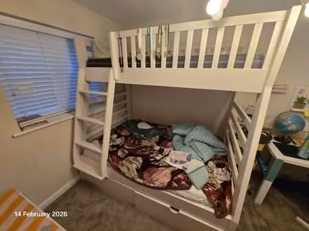 Photo of free Triple Bunk Bed with Drawers (NE8) #1