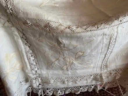 Photo of free Very old large tablecloth (Malvern WR14) #2