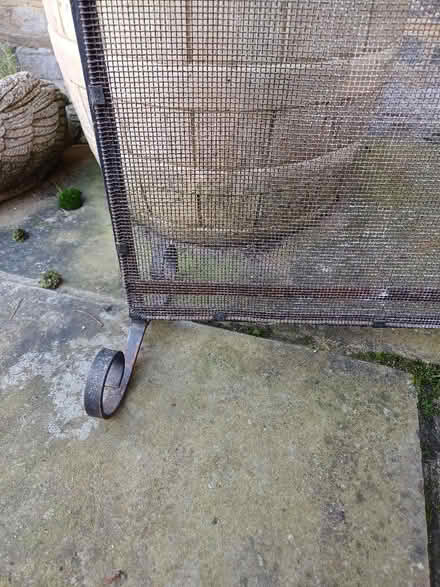 Photo of free Black Wrought Iron Stand Alone Fireguard (CT7) #4