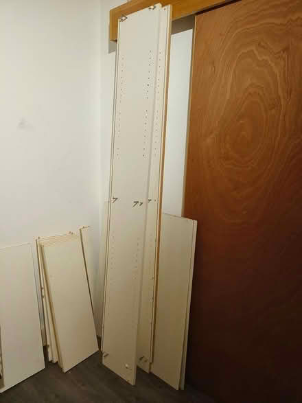 Photo of free Tall white IKEA bookcase (Earlswood RH1) #1