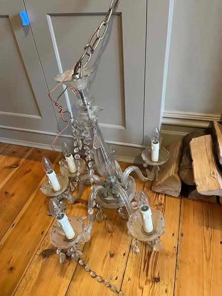 Photo of free Chandelier damaged (Crouch End N8) #2