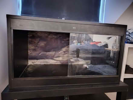 Photo of free Wooden vivarium with sliding glass doors (Raynes Park SW20) #2