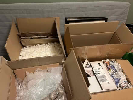 Photo of free Boxes and packing material (Tunbridge Wells N. TN2) #1