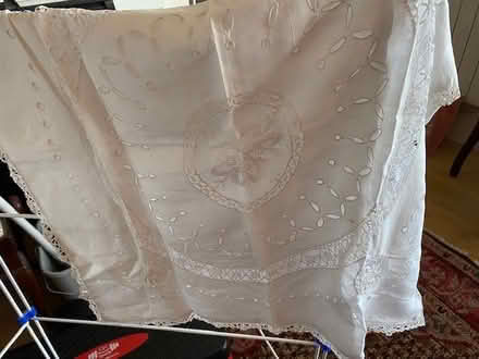 Photo of free Small tablecloth and pillowcase/cushion cover (Malvern WR14) #2