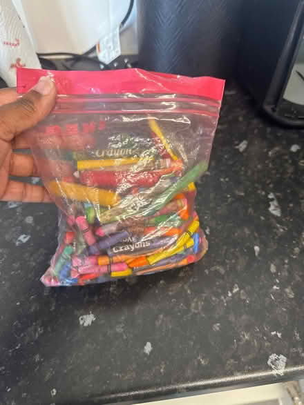 Photo of free Bag of crayons (Plaistow) #1