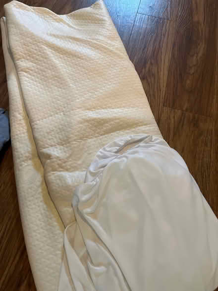 Photo of free King size mattress cover (Harbor Bay) #1