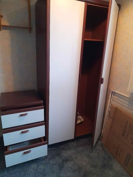 Photo of free Wardrobe & small chest drawers (Chart sutton ME17) #2